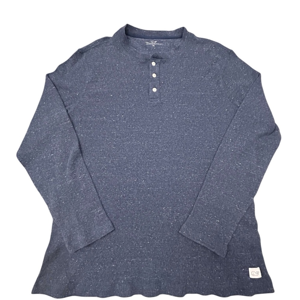 Vineyard Vines Blue‎ Henley Shirt XL